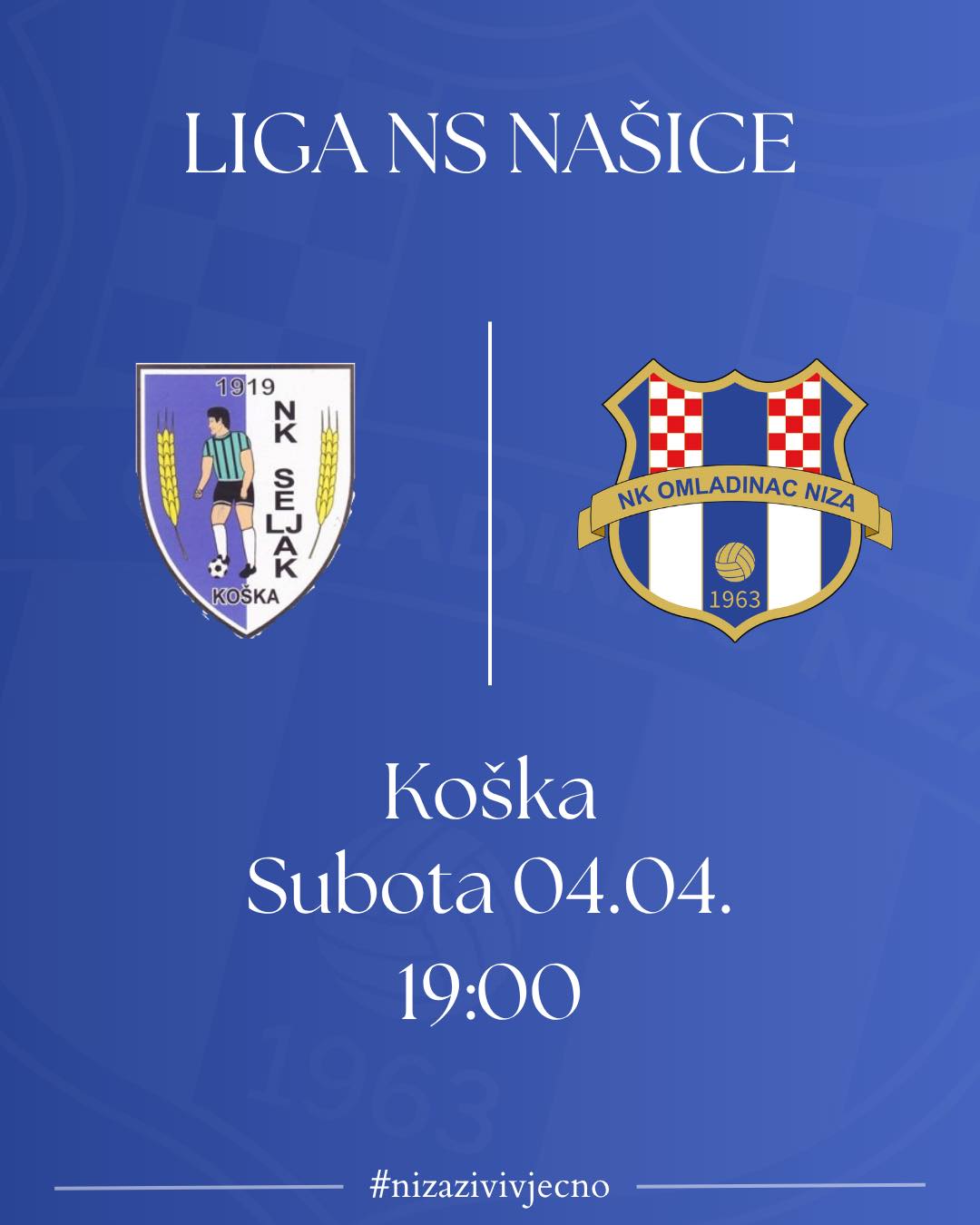 Pozivamo Vas u Košku na večernju utakmicu pod reflektorima. Vjerujemo u dobru utakmicu u susjedstvu jer susjedski derbi nikad ne razočara.💙