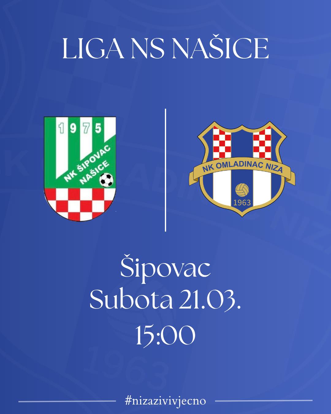 Sutra nas čeka utakmica na Šipovcu. Poziv svima na Šipovac od 15h... 💙