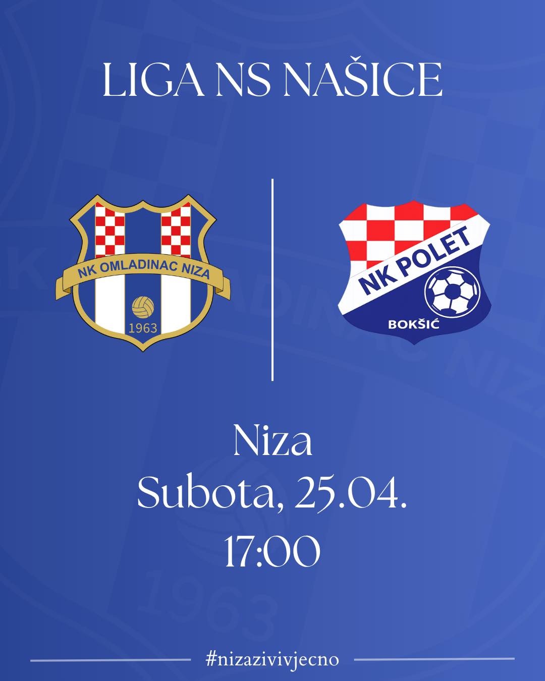 Pozivamo sve na utakmicu protiv Poleta. Gosti su u odličnoj formi, ali mi imamo poseban motiv jer bi pobjedom matematički osigurali naslov prvaka. 💙