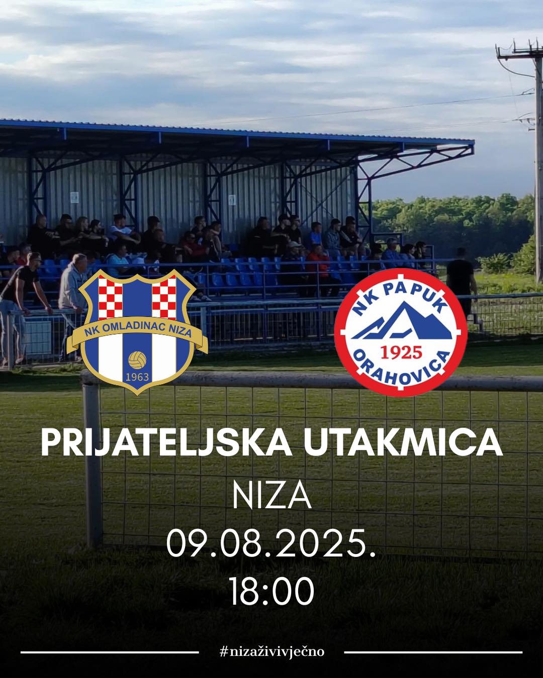 U subotu krećemo sa pripremnim utakmicama. U goste nam dolazi ekipa NK Papuk Orahovica i mislim da nam je to prvi dvoboj u kategoriji seniora ikad. Utakmica je zakazana u 18 sati te ovom prilikom poziv da dođete podržati naše dečke i pojačanja koja su došla zadnjih dana...ifo